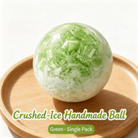 Crispy-Shell ASMR Squeaky Crushed Ice TPR Squishy Ball Blind Box Slow Rebound Moldable Stress Relief Fidget Toy Novel Party