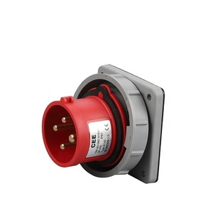 CEE IP67 imperméable extérieur <span class=keywords><strong>380v</strong></span> 3 phases 5 broches 32 ampères <span class=keywords><strong>femelle</strong></span> <span class=keywords><strong>prise</strong></span> industrielle - Product Image 1