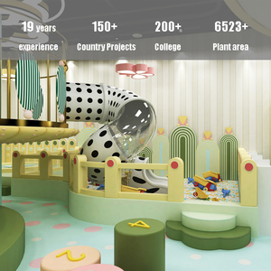 New Design Kids Indoor Soft Play Indoor Play Center Children <b>Small</b> Indoor Playground Equipment with <b>Slide</b> Ball Pool Ocean Ball - Product Image 4