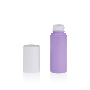Confezione toner 15ml 30ml 50ml fantasia pastello viola colore PET plastica cosmetica nebbia spray bottiglia bottiglie spray con tappo bianco - Product Image 3