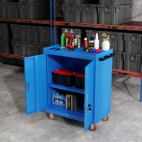 Armoire à outils roulante industrielle Homniture, chariot à outils en métal robuste pour atelier