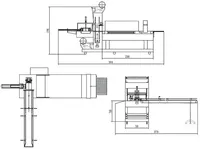 HUADONG BMD-750A machines d'emballage de bouteilles d'eau epi bot