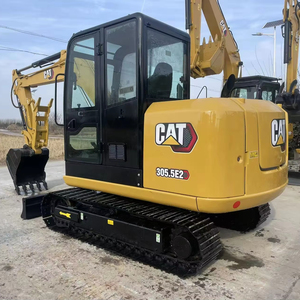 Mini Escavatore Agricolo Compatto Usato di Alta Qualità da 5,5 Tonnellate con Benna CAT305.5E2 Motore PLC Pompa - Product Image 1