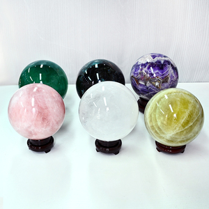 Large <b>Crystal</b> Spheres Wholesale Over 10cm Natural Healing <b>Crystal</b> <b>Ball</b> Sphere for Decoration - Product Image 4