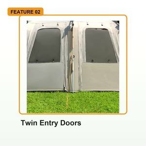 Four Season Camping <b>Tent</b> spacious family <b>tent</b> lightweight design outdoor adventure all-weather camping <b>tent</b> breathable fabric - Product Image 4