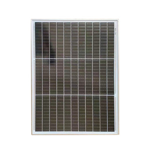 Panneau solaire monocristallin personnalisé 50W, 5W-590W, cadre en aluminium flexible, option 6V 12V 18V - Product Image 1