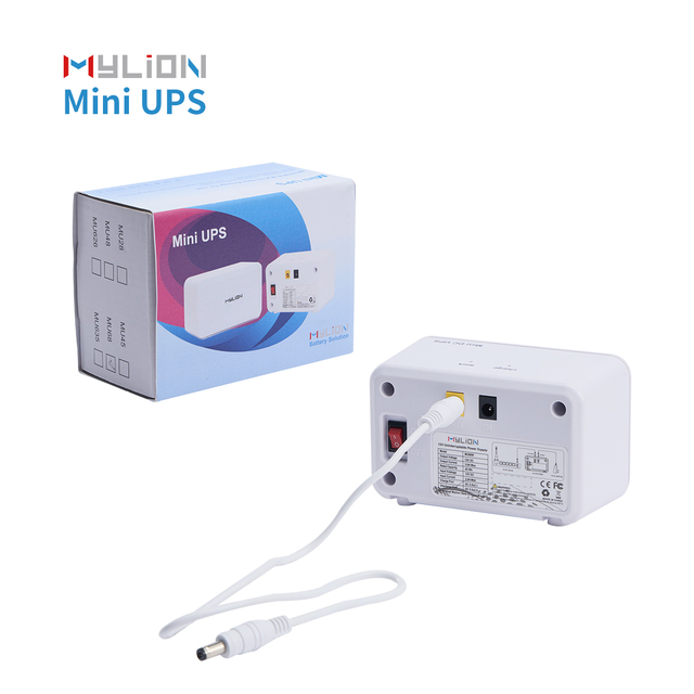 High Capacity 12V 3A 12000mAh Mini UPS for Stable Internet and Security Power