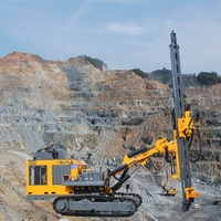 Foreuse de mine DTH séparée KG520 KG520H 105-152mm pour trous de dynamitage