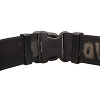 Ceinture tactique multifonctionnelle respirante en nylon avec système MOLLE pour homme, ceinture de chasse rembourrée MOLLE