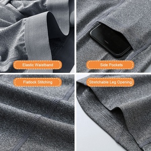 Pantalones Cortos <span class=keywords><strong>de</strong></span> Compresión Personalizados con Logotipo para <span class=keywords><strong>Hombre</strong></span>, Pantalones Cortos Deportivos Elásticos para Ciclismo, Baloncesto, Fútbol, <span class=keywords><strong>Entrenamiento</strong></span>, Gimnasio, Verano - Product Image 5