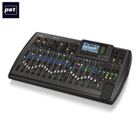 Consola de Mezclas Digital Behringer X32 de 40 Entradas y 25 Buses con 32 Preamplificadores MIDAS Programables, Salida Estéreo y Control por Aplicación