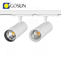 DALI DT8 Contrôle 2700k-5700k Spots de lumière sur rail réglables LED 20W Lumières sur rail Lumière de rail
