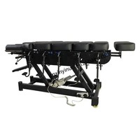 Équipement de réadaptation Table chiropratique Table de traitement fixe pour le chiropraticien utilisé