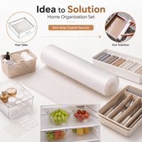 Taille personnalisée lavable tapis de revêtement non adhésif tiroir étanche Durable antidérapant Table tiroir sous-main