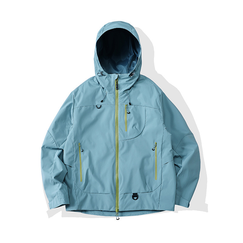Gris Moutarde - Veste Simple