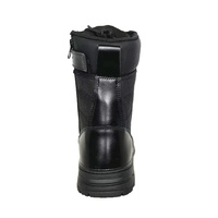 Baskets de botte de chasse en cuir véritable noir personnalisées directes d'usine pour les sports de plein air bottes tactiques de jungle du désert hiver en caoutchouc