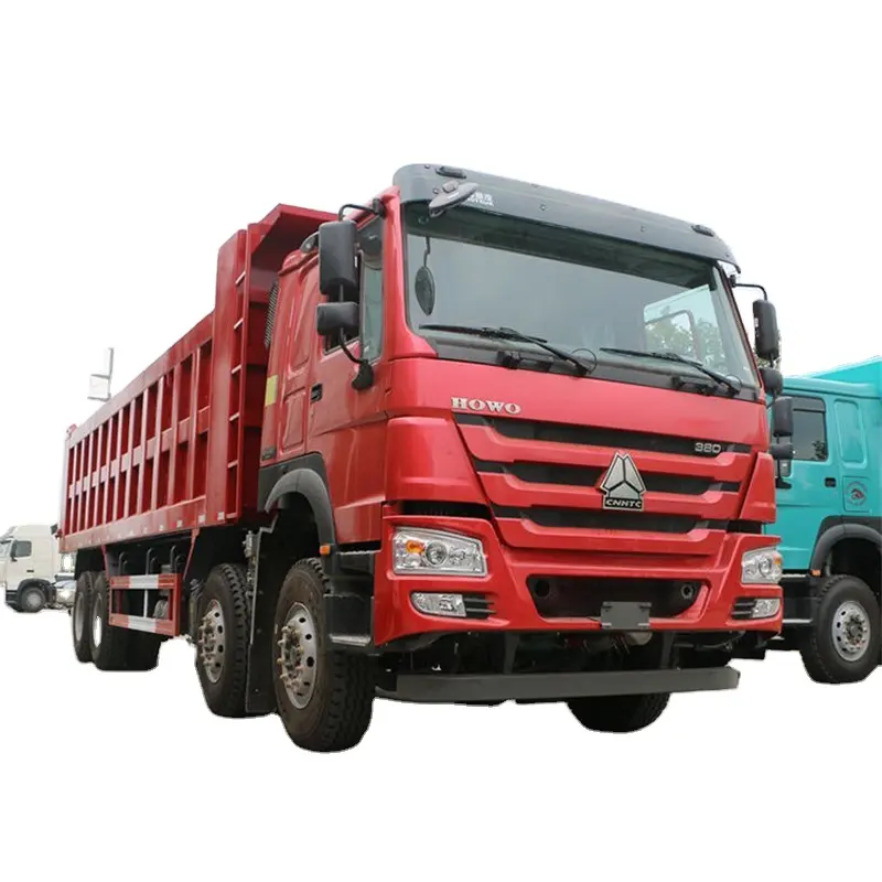 판매를위한 대형 트럭 새로운 Sinotruk Howo 8x4 50 톤 덤프 트럭 howo 중국에서 산업 트럭 트레일러 트랙터