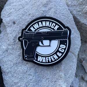 Étiquettes en caoutchouc PVC souple en gros, logo personnalisé en relief, patchs PVC souples 3D 2D, patchs en silicone 3D - Product Image 2