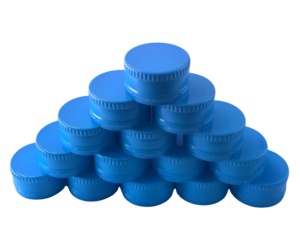 Tapón de Botella de Aluminio Bengo Pequeño <span class=keywords><strong>Azul</strong></span> de 28 mm, Antiderrames, Fácil de Abrir, 1.8 g, para Botellas de Vidrio de Aceite de Oliva, Más Vendido - Product Image 6