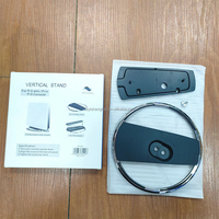 Support vertical universel HP-057 en métal + ABS pour console de jeu vidéo PS5 Slim Pro, support de montage stabilisateur