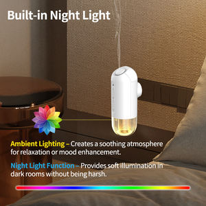 Difusor de Aceites Esenciales sin Agua con Sensor de Control, Nebulizador, Práctica Luz Nocturna - Product Image 4