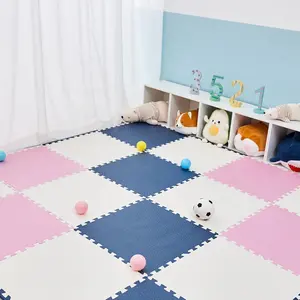 儿童地板柔软大60X60婴儿Kruipen垫Skipjop Matt Eva垫现代婴儿动物游戏垫