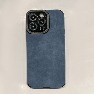 เคสโทรศัพท์แบบผ้ากำมะหยี่หนัง TPU+PC สไตล์ Ins พร้อมสายคล้องมือและลายวิวเมืองสำหรับ 16 <span class=keywords><strong>Pro</strong></span> - Product Image 5