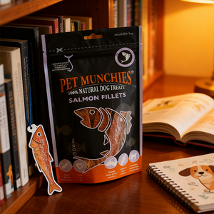 Toptan Köpek Küçük Atıştırmalık Organik Somon Lezzetli Kurutulmuş Yüksek Proteinli Evcil Hayvan Maması Takviyesi - Product Image 1
