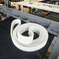 Courroie de distribution personnalisable en polyuréthane (PU) pour machine, synchronisée, support OEM, en caoutchouc