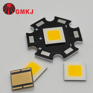 Phẳng gốm gói màu trắng 40 Wát 5000 Lumens SMD 7070 <span class=keywords><strong>LED</strong></span> <span class=keywords><strong>Emitter</strong></span> với 20 mét DTP Đồng <span class=keywords><strong>mcpcb</strong></span> Đèn pin DIY công suất cao - Product Image 1