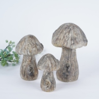 Lianda fait à la main ciment champignon forêt classique décoration de jardin Art-Style ornements de bureau et cadeaux pour la maison ou le bureau