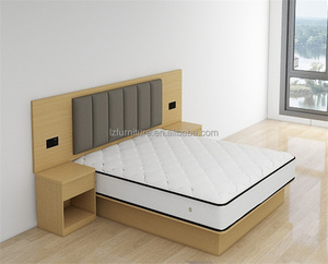Base de Cama para Hotel de 3 Estrellas, Económica y Personalizada, Directo de Fábrica, con Estructura de Madera Sólida y Cabeceras Tapizadas - Product Image 6