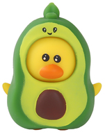 Jouets pour enfants tendance en TPR en gros, mini-canard magique à habiller, nourriture à presser, squishy pour garçons et filles, unisexe