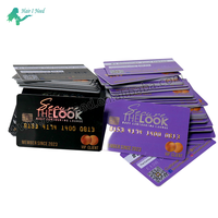 Cartes de visite personnalisées en PVC, impression personnalisée, cartes de fidélité en plastique, cartes cadeaux, cartes magnétiques VIP, cartes de remerciement, estampillage à chaud, carte CR80