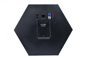 โรงงานขายไฟ LED รูปหกเหลี่ยมขนาด 60x60 RGB พร้อมเอฟเฟกต์ม้าวิ่ง DMX512 สำหรับเวทีคลับและโรงละคร - Product Image 4