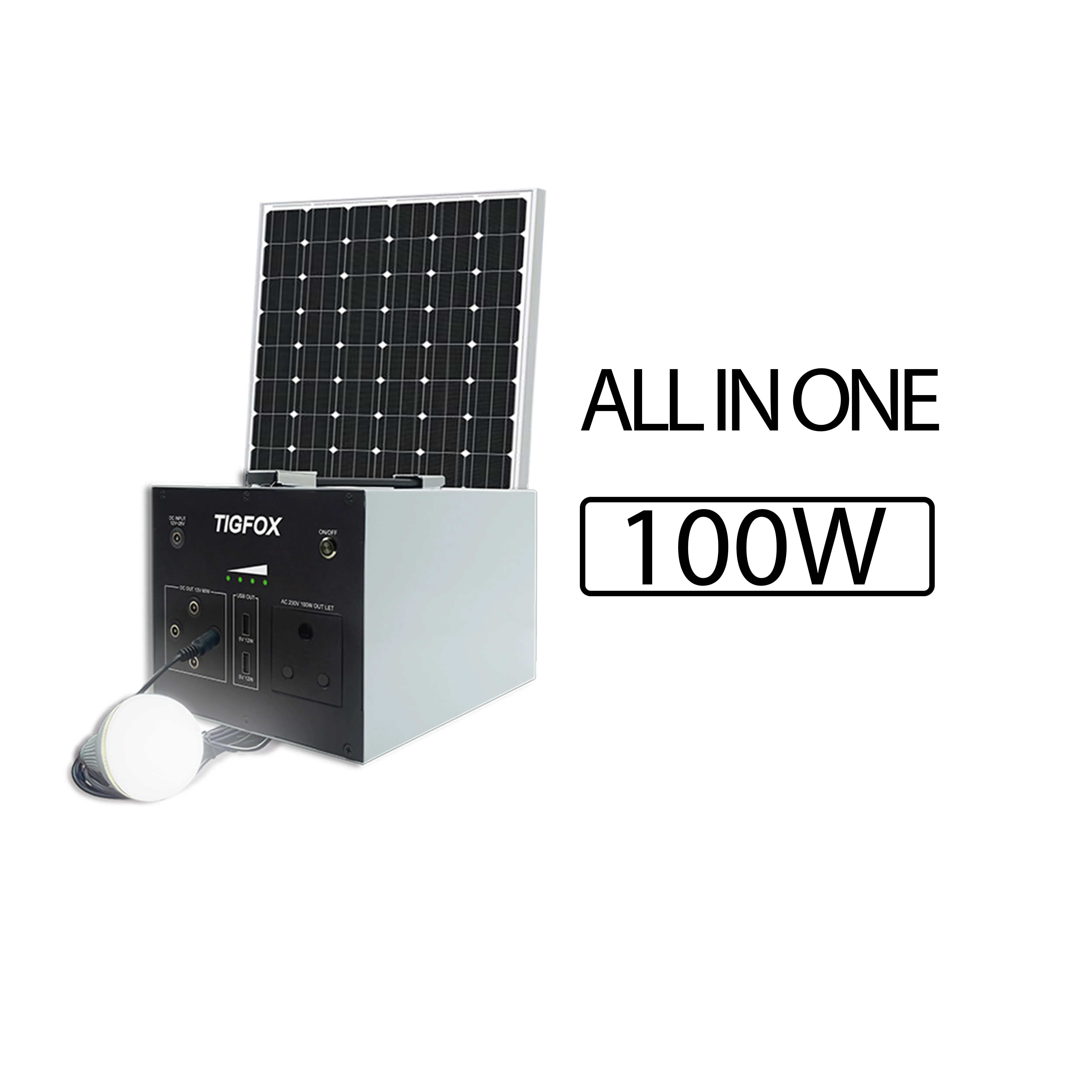 TIGFOX Dealer petite cellule de batterie 3.2v lifepo4 système d'énergie solaire tout en un batterie 288wh 100ah pour le stockage d'énergie domestique