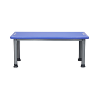 Table de bureau moderne pour maternelle, mobilier scolaire, ensemble chaise et table en plastique