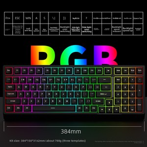 Tastiera Meccanica da Gaming Heiji Snake YG98 con Illuminazione RGB e Connessione a Tre Modalità, Hot-swappable - Product Image 3