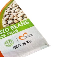 Sacs d'emballage pour graines de soja, lentilles, 25kg, emballage de poulet, 50kg, sacs en pp tissés pour vente