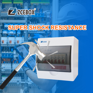 Panel kutusu kutu elektrikli ekipman tedarikçisi tüketici ünitesi ile ZCEBOX elektrik devre kesici - Product Image 6