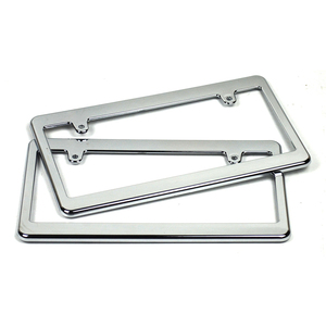Nhật Bản Kích Thước Tiêu Chuẩn <span class=keywords><strong>ABS</strong></span> Nhựa Chrome Đen Carbon Dày Cạnh Nhựa Giấy Phép Mảng Khung Cho Bán Buôn - Product Image 3