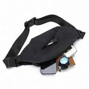 Sac de taille multifonctionnel en PU pour homme, sac de poitrine pour sports de plein air et voyage, sac bandoulière décontracté - Product Image 6