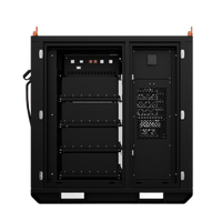 Station d'alimentation portable AC 100 kWh Plug-and-Play, alimentation de secours, unité d'alimentation temporaire, charge rapide DC, charge de véhicules électriques, LiFePO4