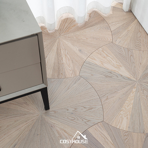 Foshan-<strong>hardwood</strong>-flooring <strong>Brazilian</strong> Brushed <strong>Hardwood</strong> Floor for Villa Australian White Oak <strong>Hardwood</strong> Flooring for Apartment Hotel - Product Image 2