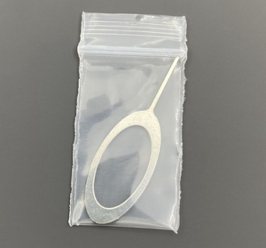 Strumento Chiave in Acciaio Inox per <span class=keywords><strong>Rimozione</strong></span> Scheda <span class=keywords><strong>SIM</strong></span>, Ago Espulsore per Vassoio <span class=keywords><strong>SIM</strong></span>, Apri-Scheda per Telefoni Cellulari - Product Image 3