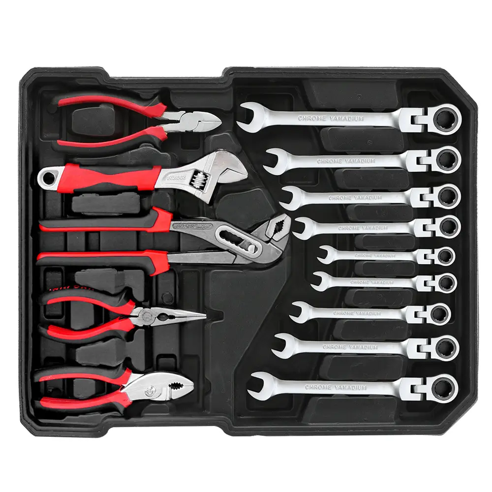 399 pièces boîte à outils ensemble mécanique outils professionnels-pour-mécanique-automobile boîte à outils kit
