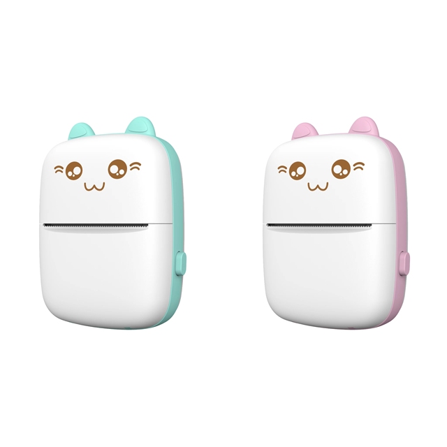 Hot Selling Product 2024 Portable Thermal Printer Mini Phone Cat Print Photo Pocket Wireless Kids Printers