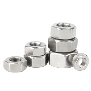 201 thép không gỉ Hex hạt loại gb52 hình lục giác hạt đặt M1.6 M2 M2.5 M3 M4 M5 M6 M8 M10 M12 M14 <span class=keywords><strong>M16</strong></span> M18 M20 M22 M24-M48 - Product Image 4