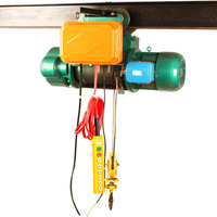 Nouvelle palan électrique à câble Hanxiang 1 tonne type CD/MD, câble en acier de 4,8 mm, commande sans fil, 380 V triphasé, 0,8 kW, pour ateliers d'impression