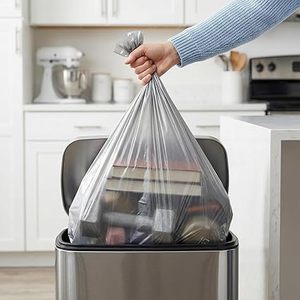 Bolsas de Basura Negras Resistentes Huamaohengchun, Sin Perfume, Sin Solapas, Forros Gruesos para Cocina, Baño, Dormitorio y Oficina - Product Image 6